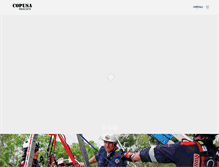 Tablet Screenshot of copusa.com.mx